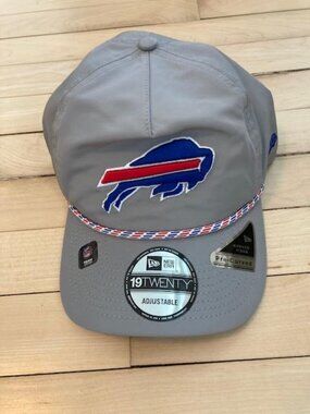 New Era Buffalo Bills 19TWENTY Snapback Hat Gray NFL Adjustable Cap NWT